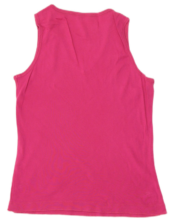 CHAMPION Womens Vest Top UK 10 Small Pink