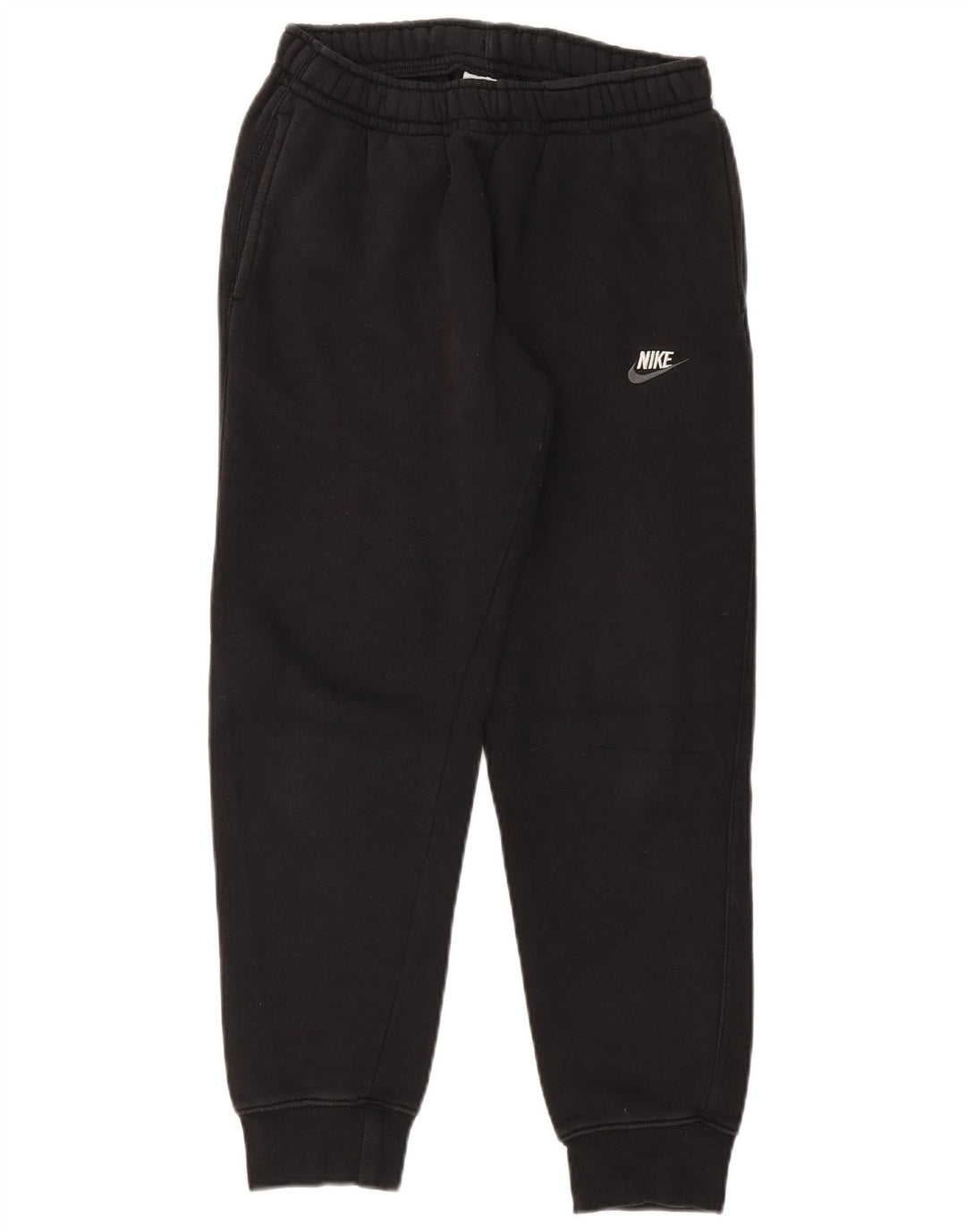 Nike Mens Tracksuit Trousers Joggers Small Black Cotton