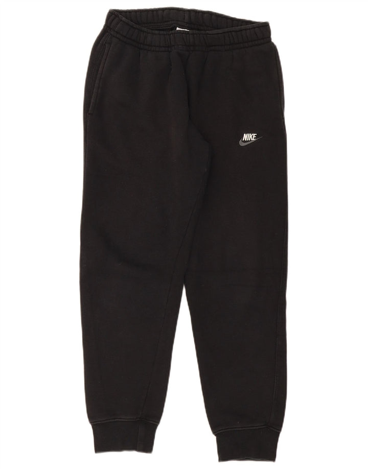 Nike Mens Tracksuit Trousers Joggers Small Black Cotton