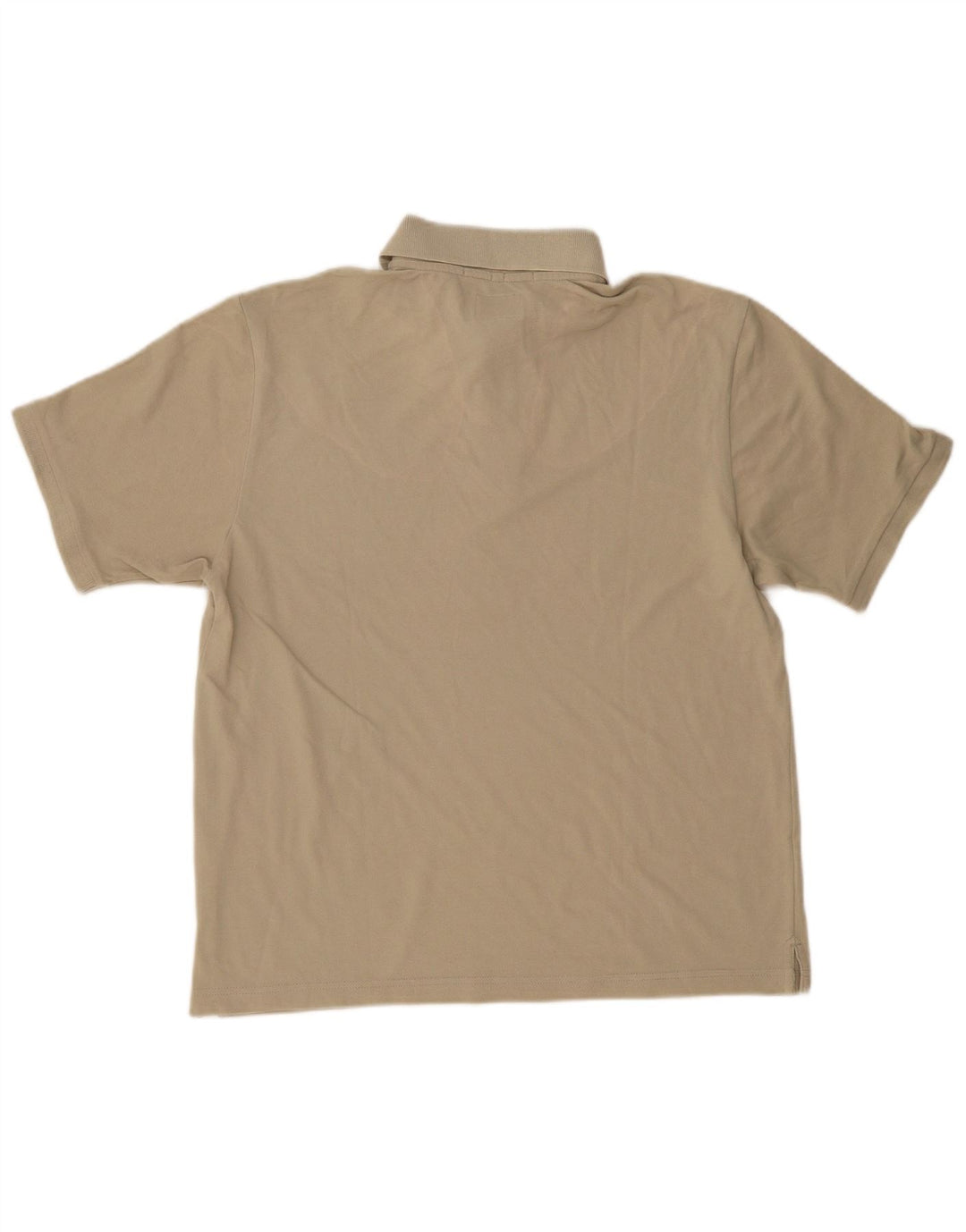 Champion Mens Easy Fit Polo Shirt XL Beige Cotton