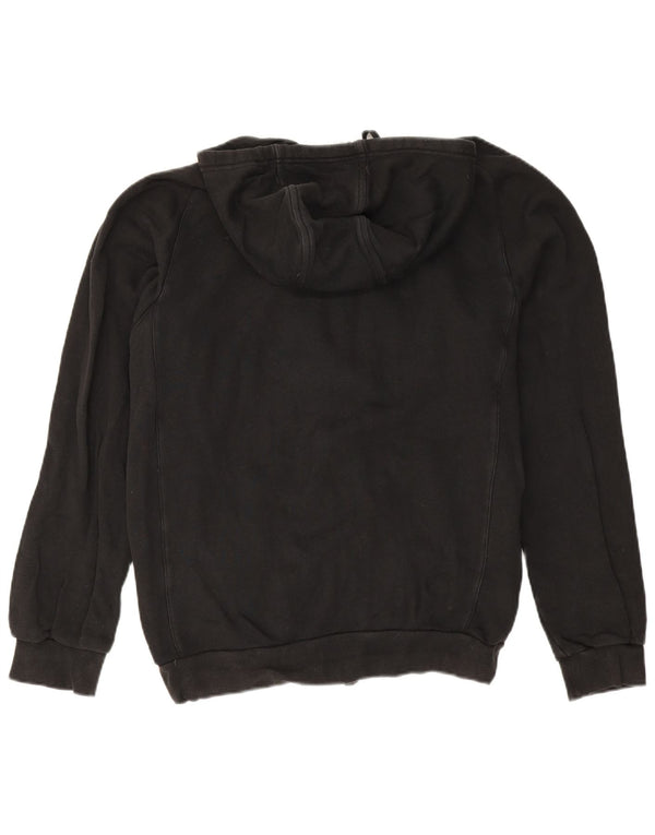 Adidas Mens Graphic Zip Hoodie Sweater Medium Black Cotton