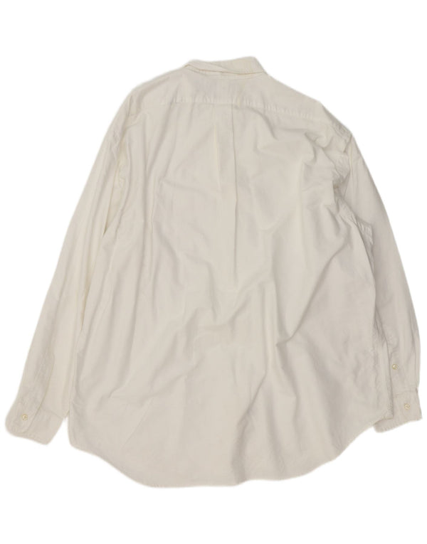Ralph Lauren Mens Big & Tall Shirt XL White Cotton