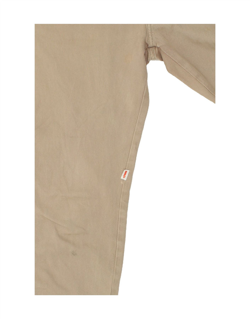 REFRIGIWEAR Mens Slim Jeans W30 L29  Beige Cotton | Vintage Refrigiwear | Thrift | Second-Hand Refrigiwear | Used Clothing | Messina Hembry 