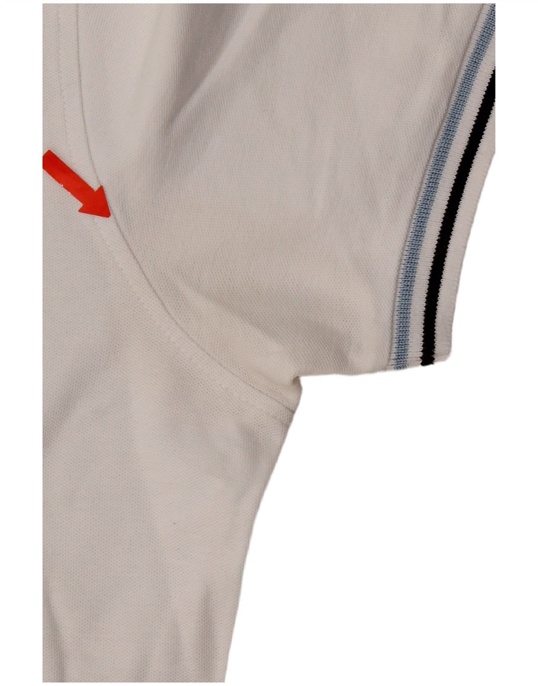 Lotto Mens Polo Shirt XL White Cotton