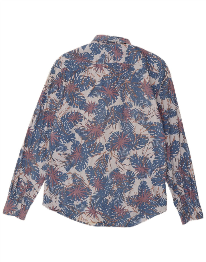 BENETTON Mens Shirt Medium Multicoloured Floral