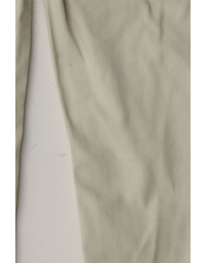 TOMMY HILFIGER Womens Slim Suit Trousers W27 L32 Beige Cotton