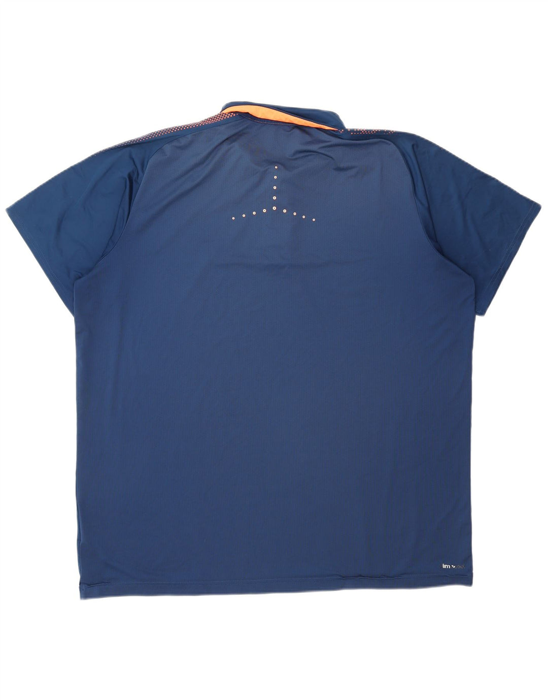 ADIDAS Mens Climacool Polo Shirt XL Blue