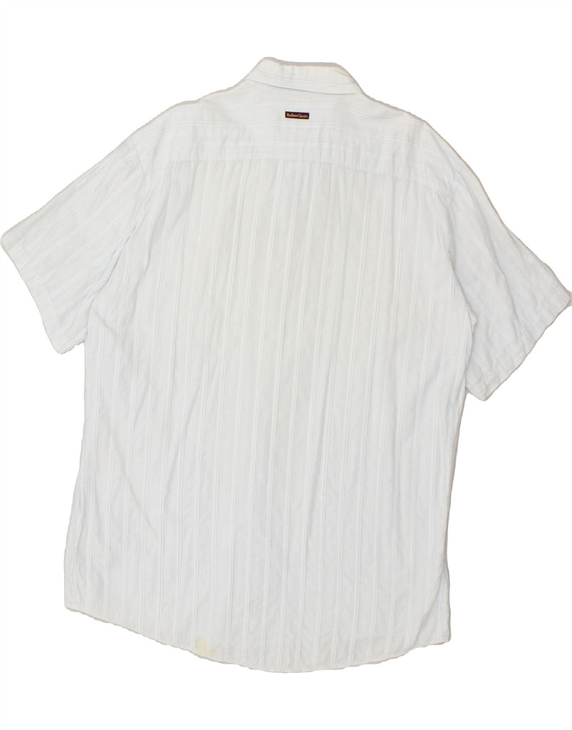MARLBORO CLASSICS Mens Shirt 3XL Blue Cotton | Vintage Marlboro Classics | Thrift | Second-Hand Marlboro Classics | Used Clothing | Messina Hembry 