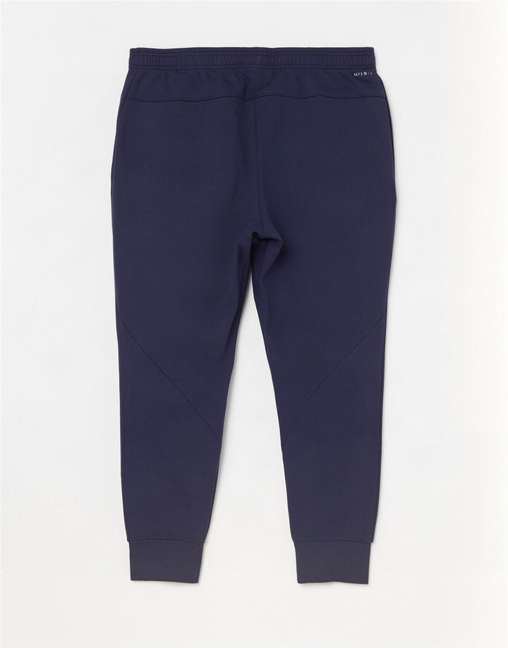 Adidas Mens Tracksuit Trousers Joggers 2XL Navy Blue Polyester