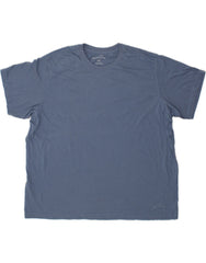 EDDIE BAUER Mens T-Shirt Top 3XL Navy Blue Cotton