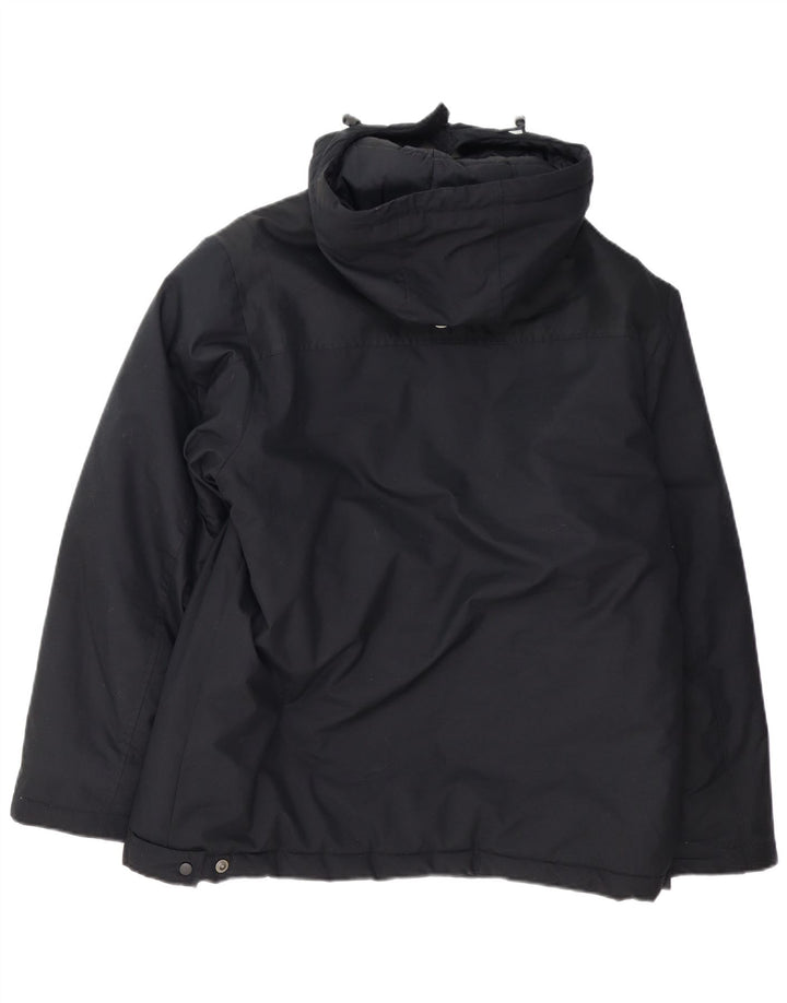 Nike Mens Hooded Windbreaker Jacket UK 38 Medium Black