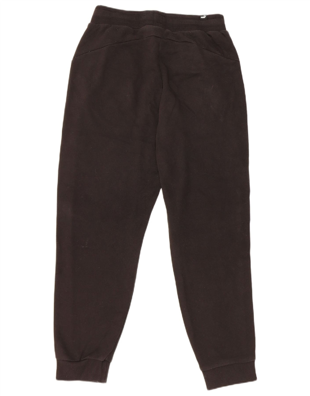 PUMA Mens Graphic Tracksuit Trousers Joggers Small  Black Cotton