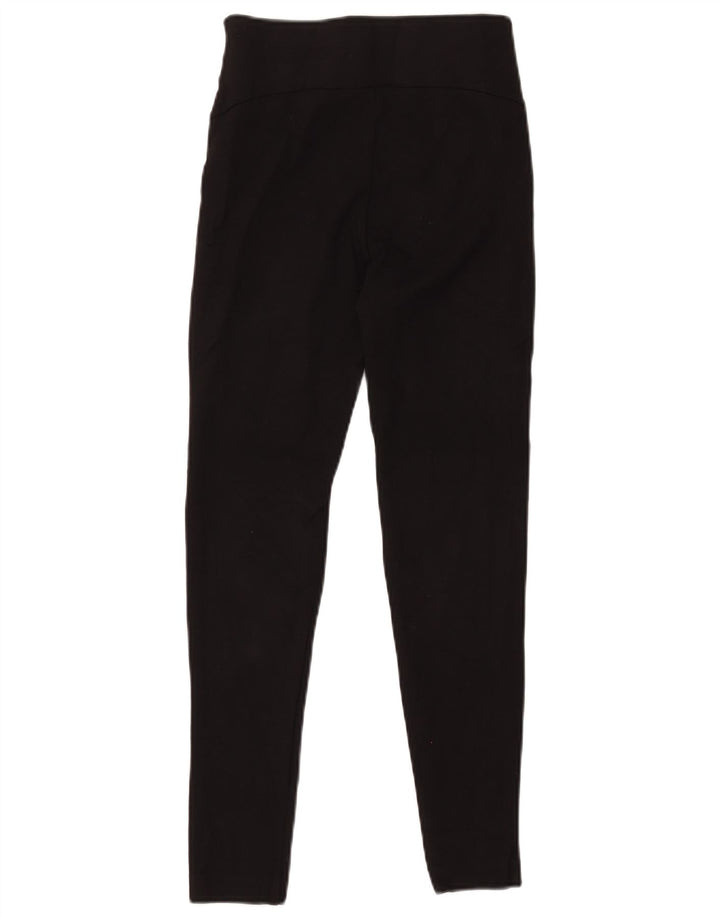 Zara Womens Leggings UK 6 XS  Black Viscose