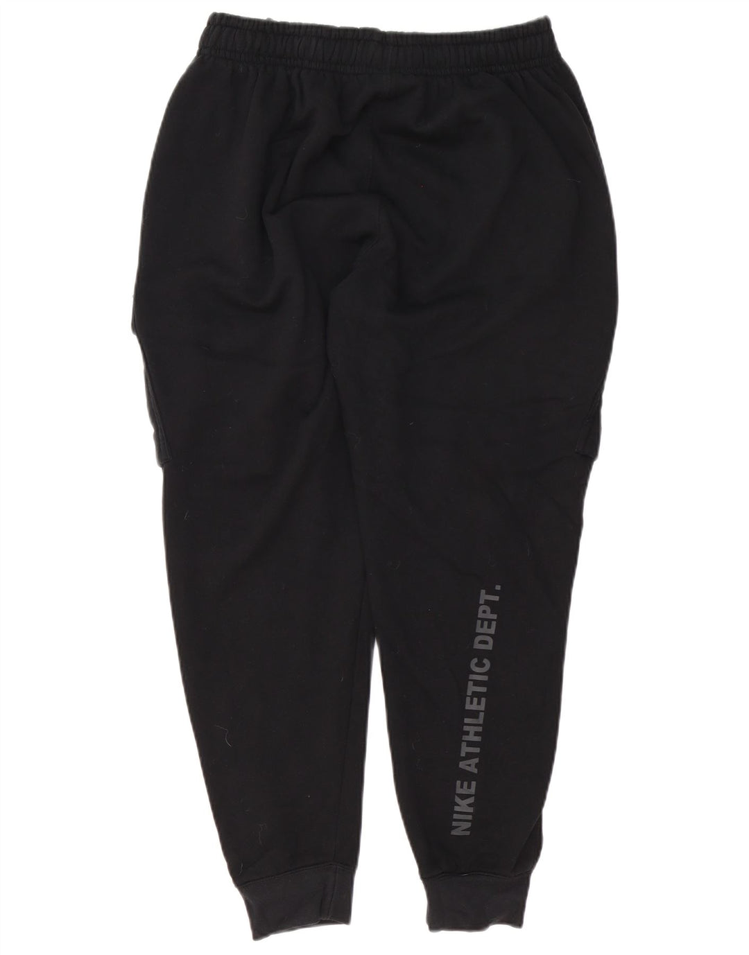 Nike Mens Graphic Cargo Tracksuit Trousers Joggers Large Black Cotton