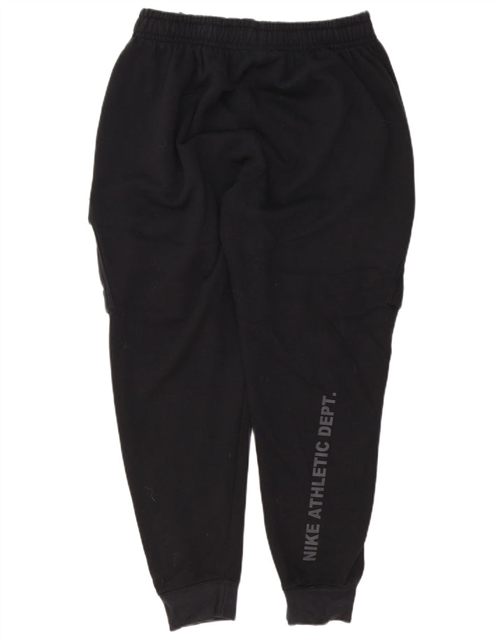 Nike Mens Graphic Cargo Tracksuit Trousers Joggers Large Black Cotton