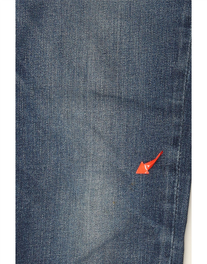 Levi's Mens Straight Jeans W31 L28 Blue Cotton