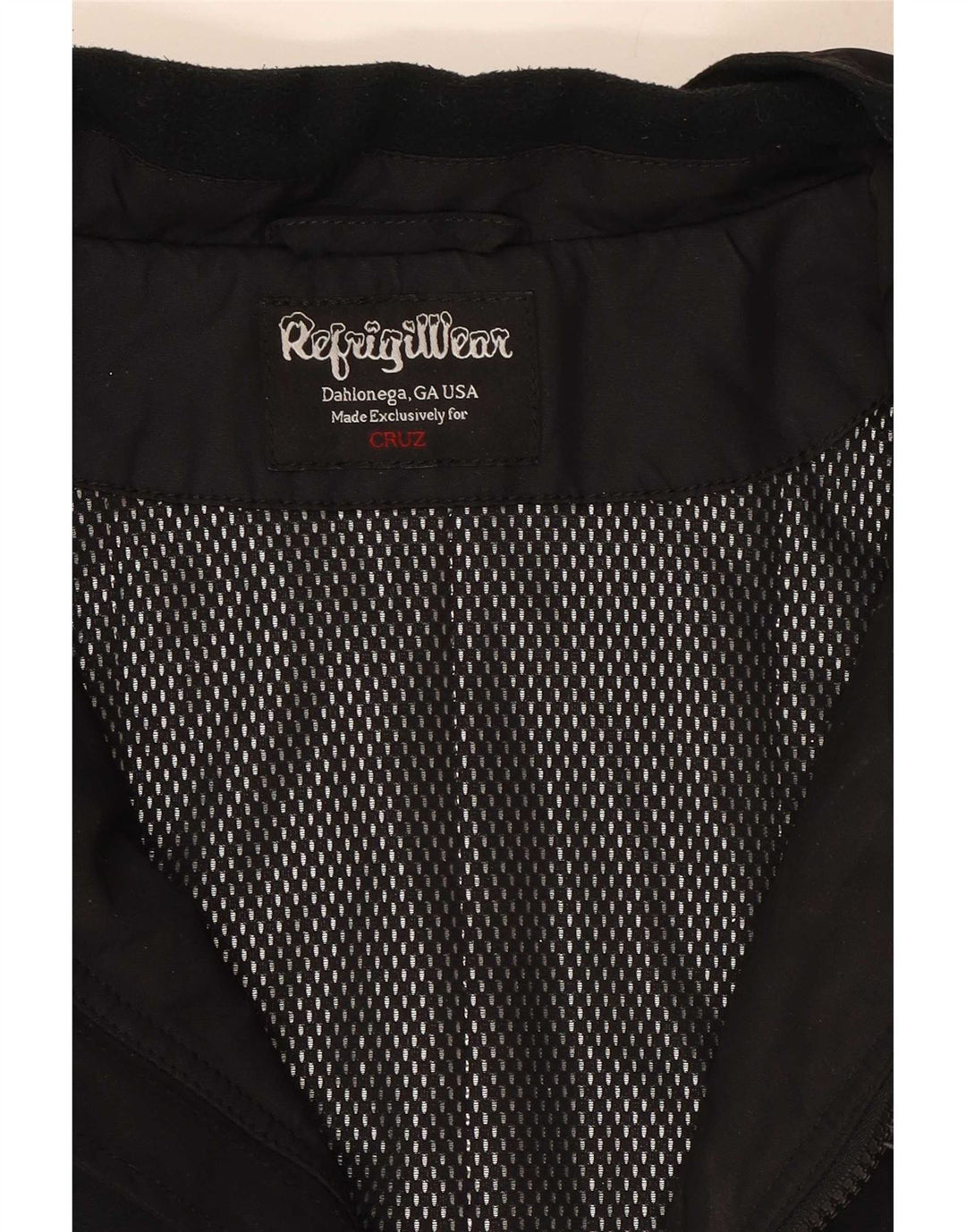 Refrigiwear Mens Bomber Jacket UK 40 Large Black