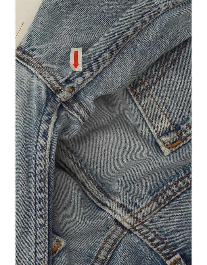 Levi's Mens 501 Distressed Straight Jeans W32 L27 Blue Cotton