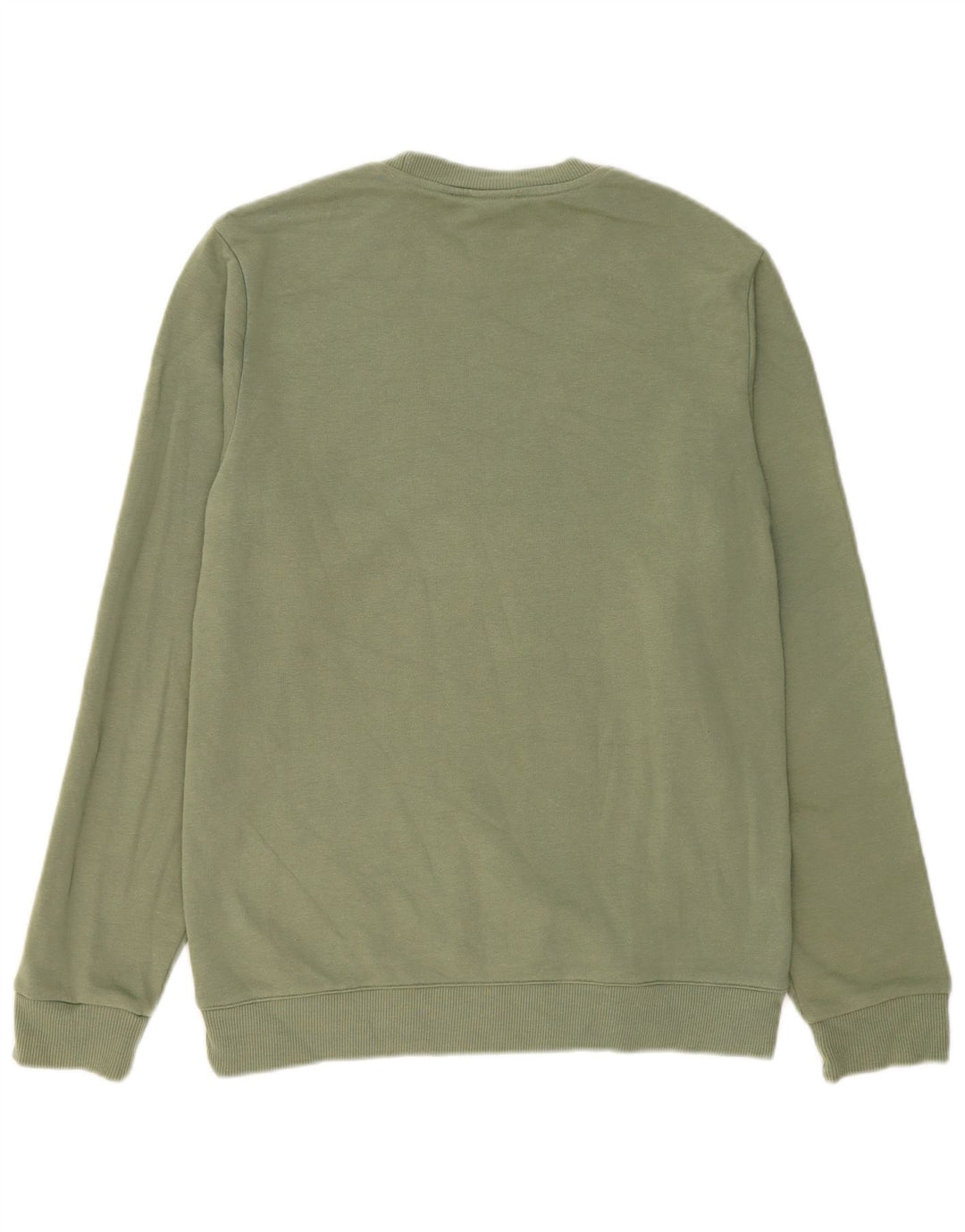 REEBOK Mens Sweatshirt Jumper Medium Green Cotton