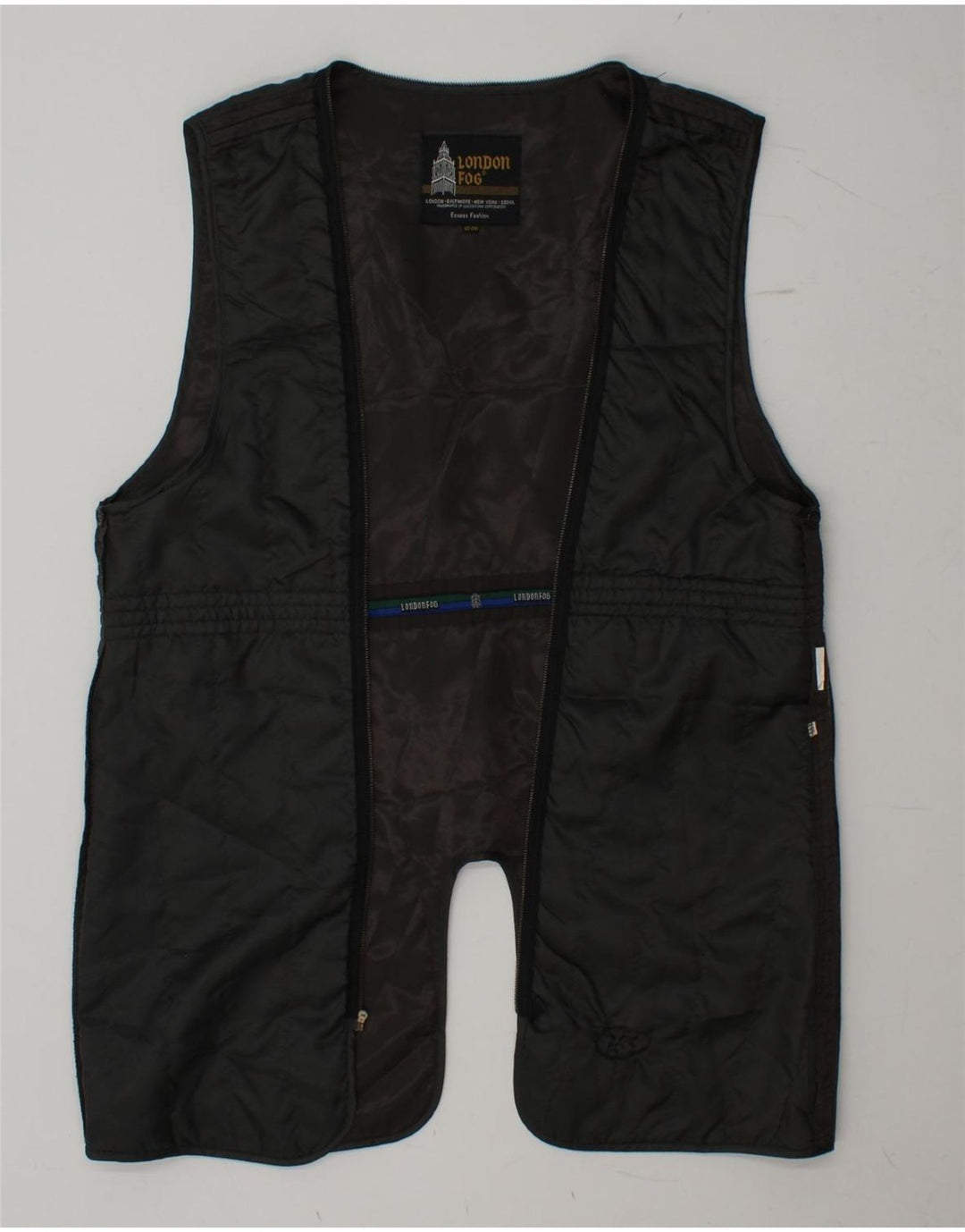 London Fog Mens Liner Gilet UK 38 Medium Black