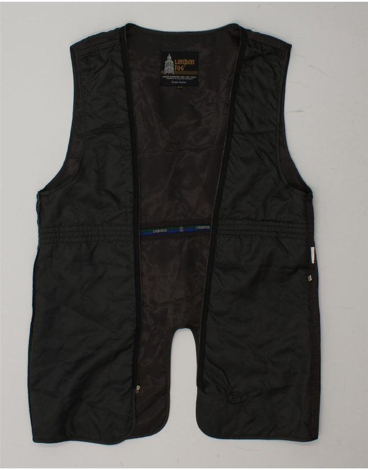 London Fog Mens Liner Gilet UK 38 Medium Black