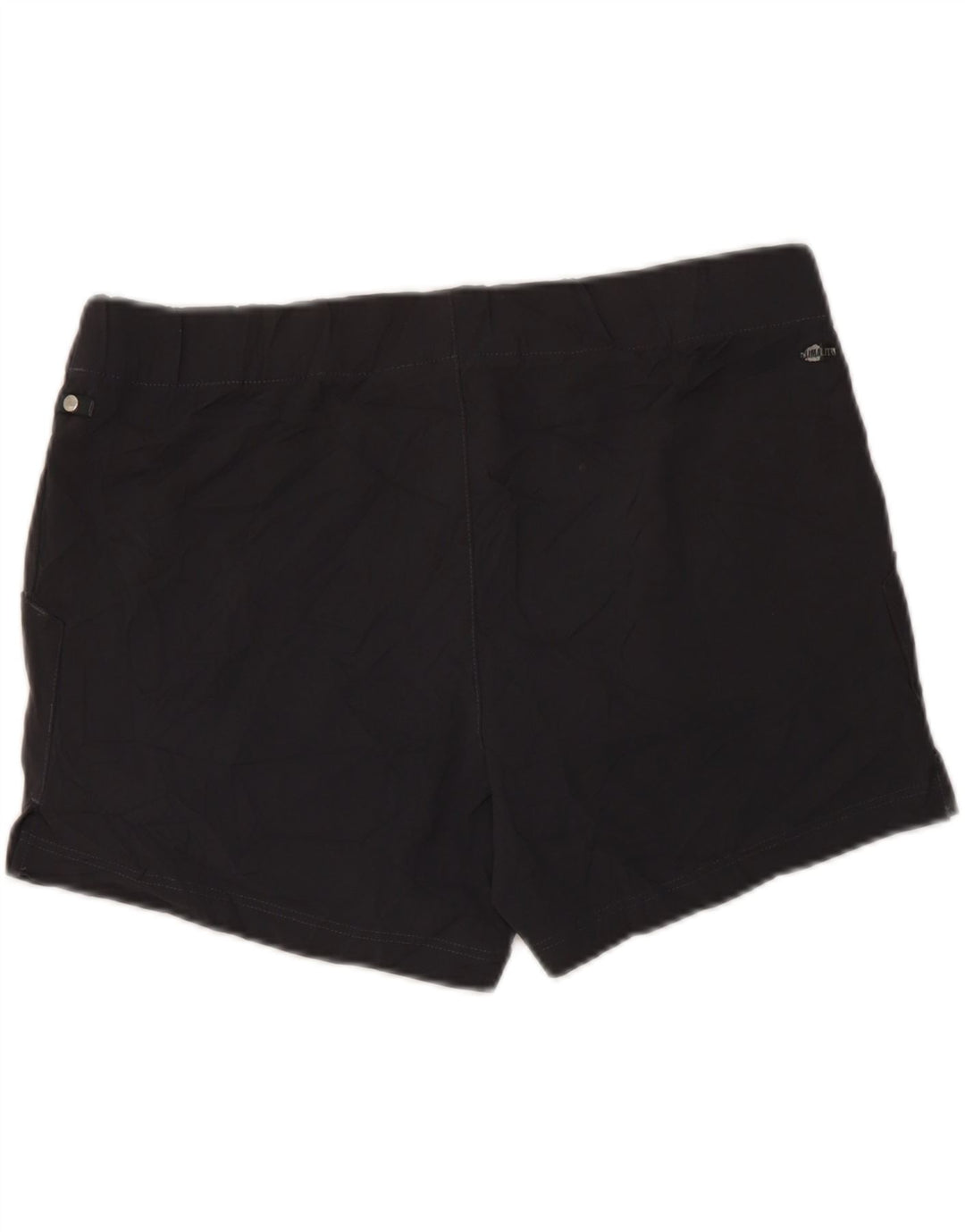 Adidas Womens Climalite Casual Shorts UK 12 Medium W34  Grey Polyester