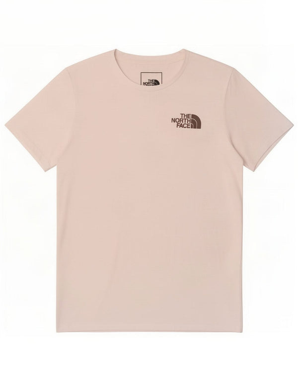 The North Face Womens Graphic T-Shirt Top UK 10 Small White Cotton