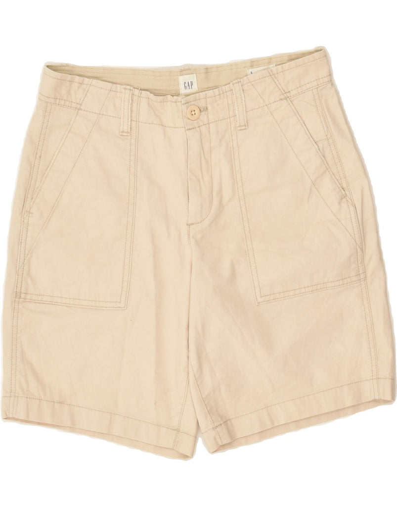 GAP Womens Chino Shorts US 0 XS W26  Beige Cotton | Vintage Gap | Thrift | Second-Hand Gap | Used Clothing | Messina Hembry 