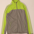 ADIDAS Mens Tracksuit Top Jacket UK 40/42 Medium Grey Colourblock Vintage Adidas and Second-Hand Adidas from Messina Hembry 
