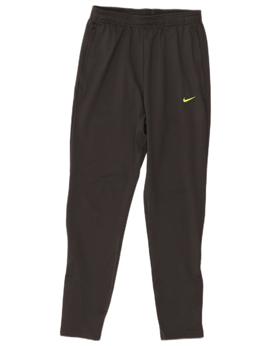 Nike Boys Dri Fit Slim Tracksuit Trousers 12-13 Years Large Grey
