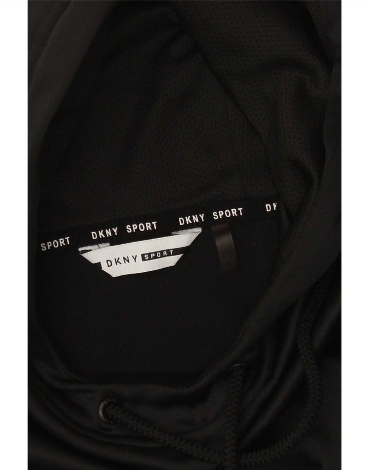 Dkny Mens Hoodie Jumper Medium Black