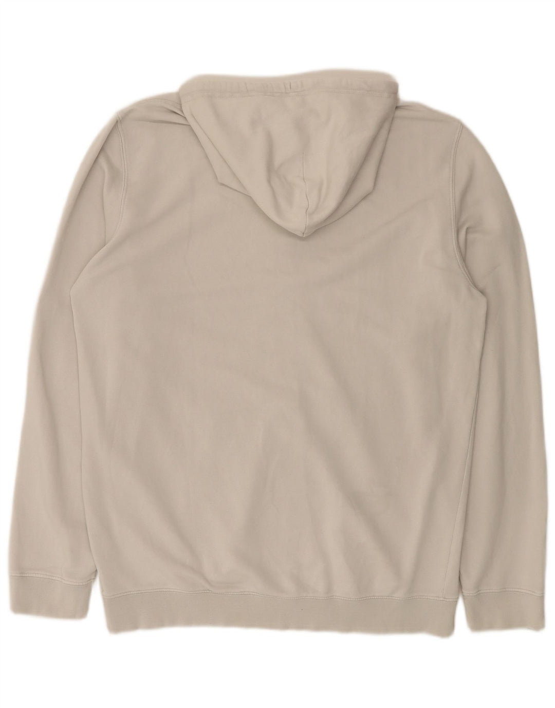 Champion Mens Zip Hoodie Sweater 3XL Grey Cotton
