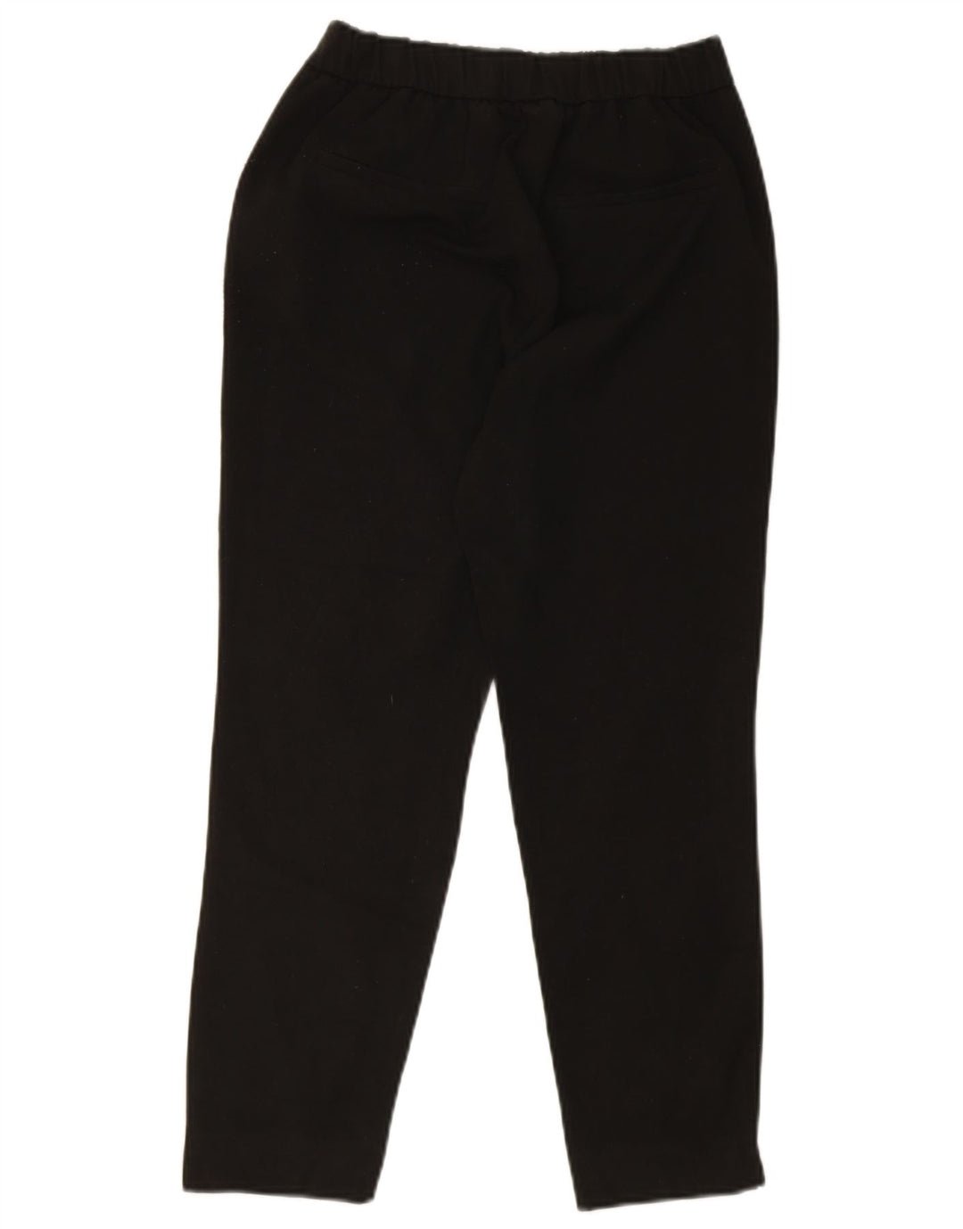 Zara Womens Slim Cropped Trousers Small W26 L24 Black
