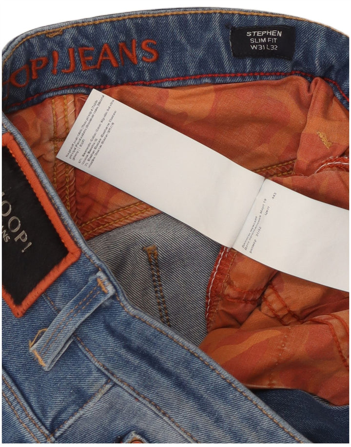 Joop Mens Stephen Slim Jeans W31 L32 Blue Cotton