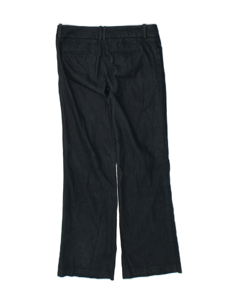 MOSSIMO Womens Bootcut Casual Trousers US 4 Small W30 L31 Navy Blue Cotton Vintage Mossimo and Second-Hand Mossimo from Messina Hembry 