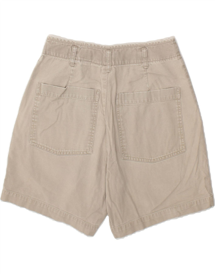 EDDIE BAUER Womens Chino Shorts US 8 Medium W28  Grey Cotton Vintage Eddie Bauer and Second-Hand Eddie Bauer from Messina Hembry 