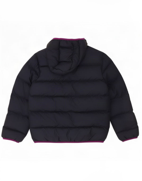 Adidas Girls Munster Rugby Hooded Padded Jacket 7-8 Years Navy Blue