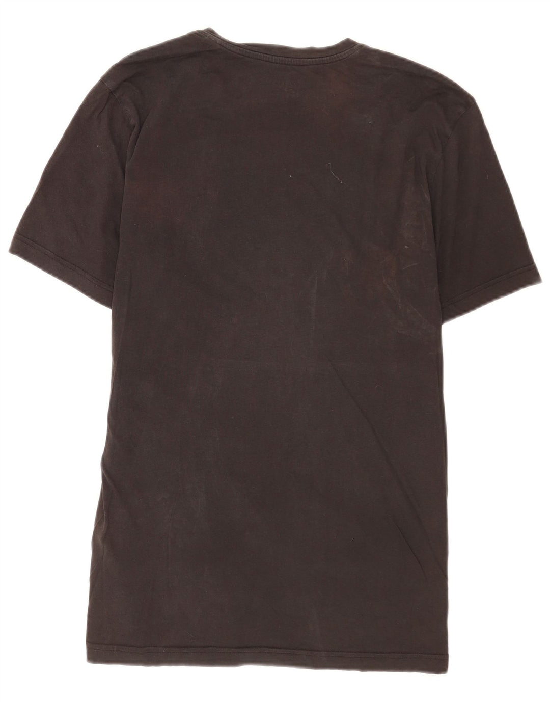 Reebok Mens Graphic T-Shirt Top Large Black Cotton