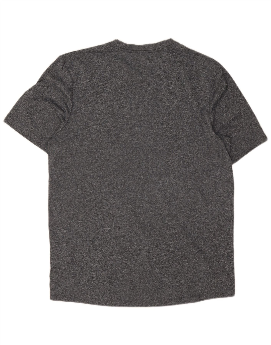 Umbro Mens T-Shirt Top Medium Grey Flecked Polyester