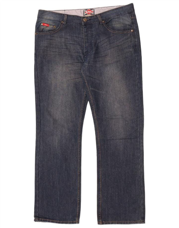 Lee Cooper Mens Straight Jeans  W36 L32 Blue Cotton