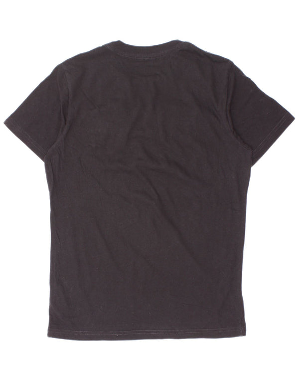 Diesel Boys Graphic T-Shirt Top 9-10 Years Black Cotton