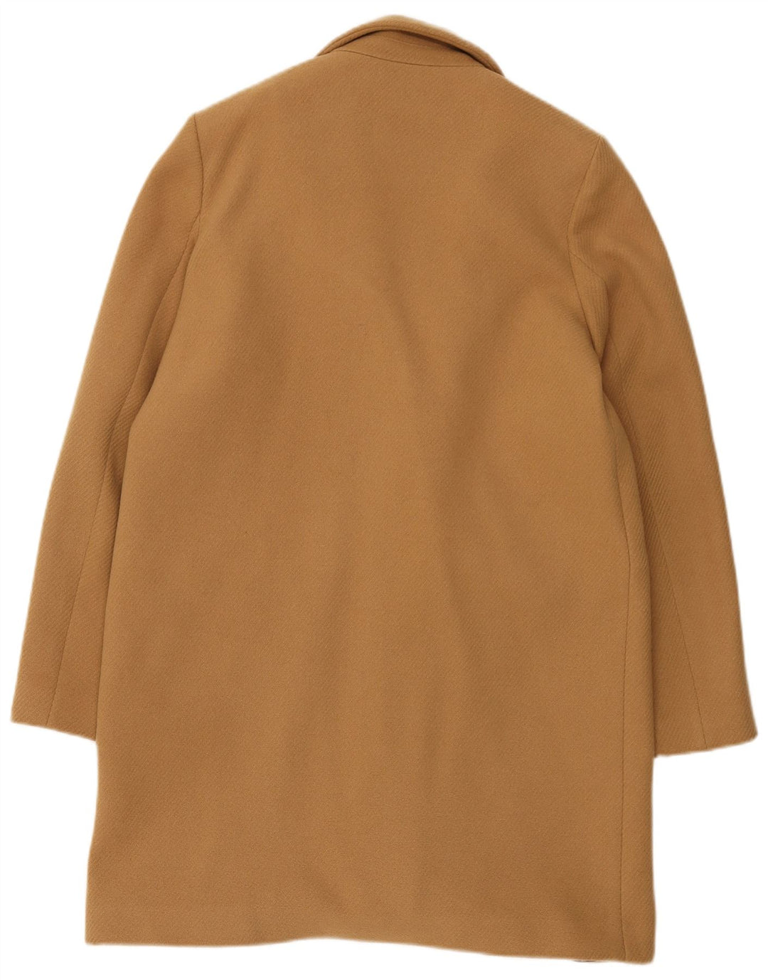 Pinko Womens Overcoat UK 14 Large Beige Wool