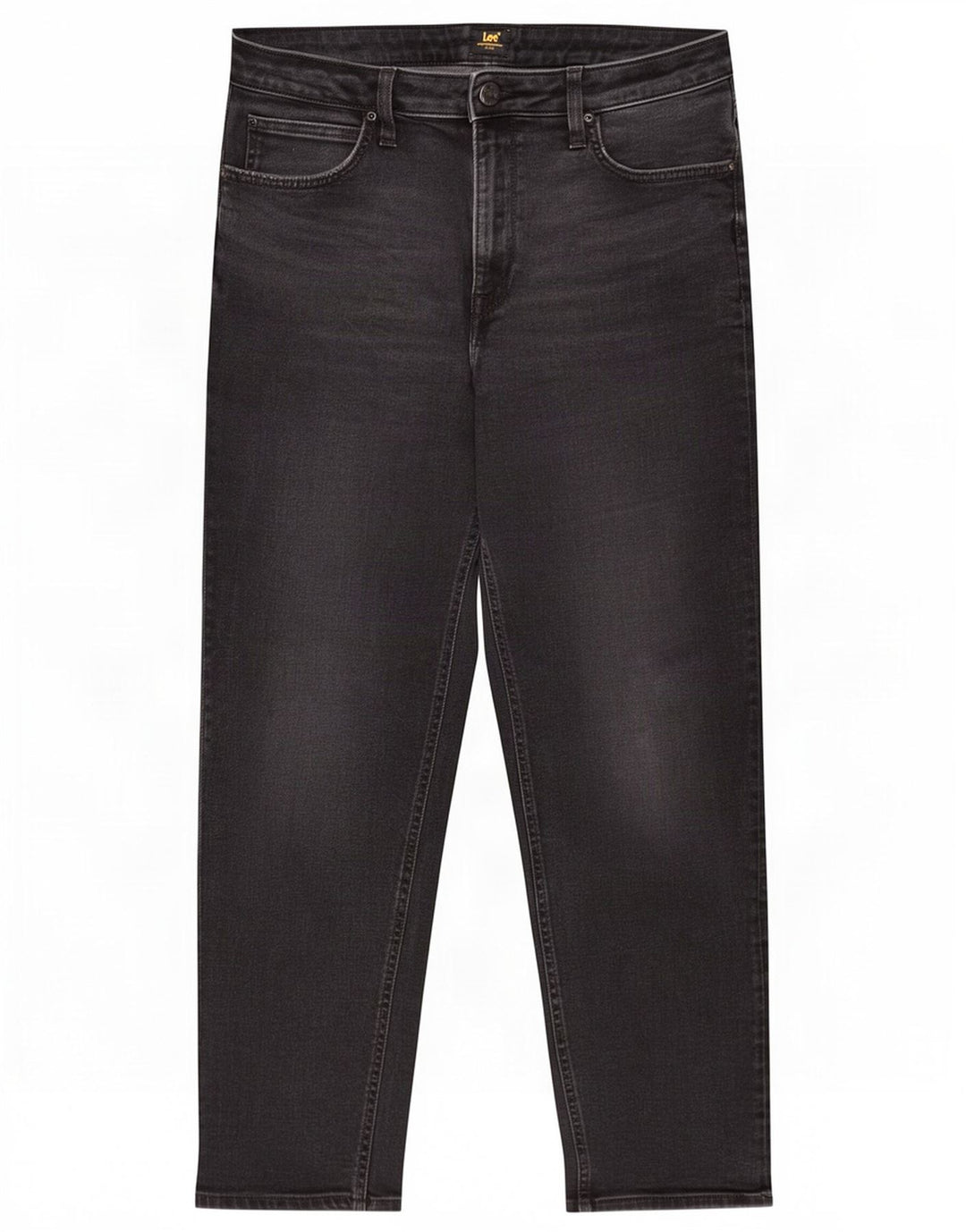 Lee Womens Carol Straight Jeans W32 L26 Black Cotton