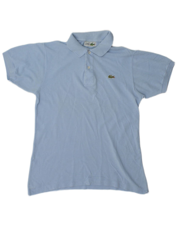 Lacoste Mens Polo Shirt Size 3 Small Blue Cotton