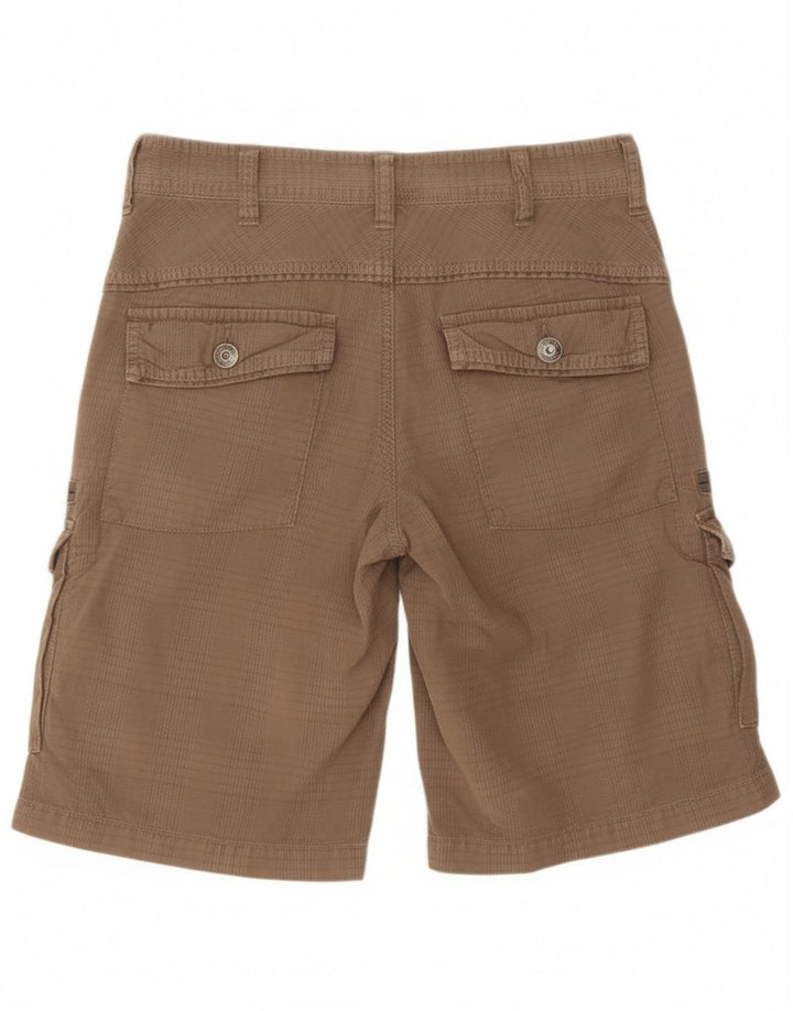 Guess Mens Cargo Shorts W29 Small  Brown Cotton