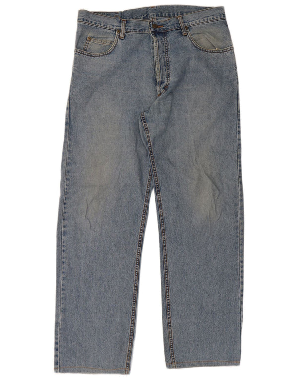 Lee Mens Straight Jeans W34 L30 Blue