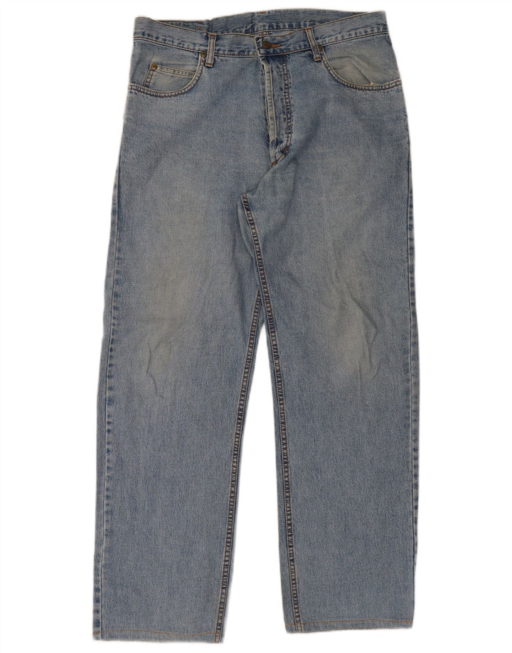 Lee Mens Straight Jeans W34 L30 Blue