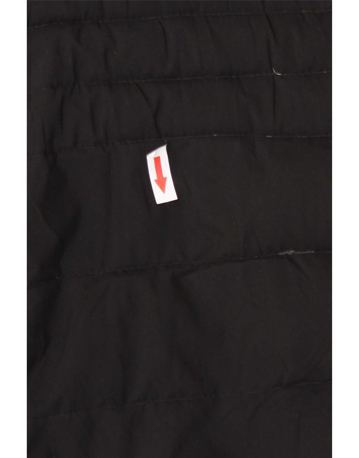 Massimo Dutti Womens Padded Jacket UK 10 Small Black Polyester
