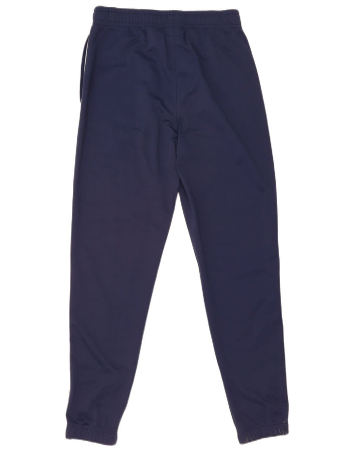 Nike Mens Tracksuit Trousers Joggers Small Navy Blue Polyester