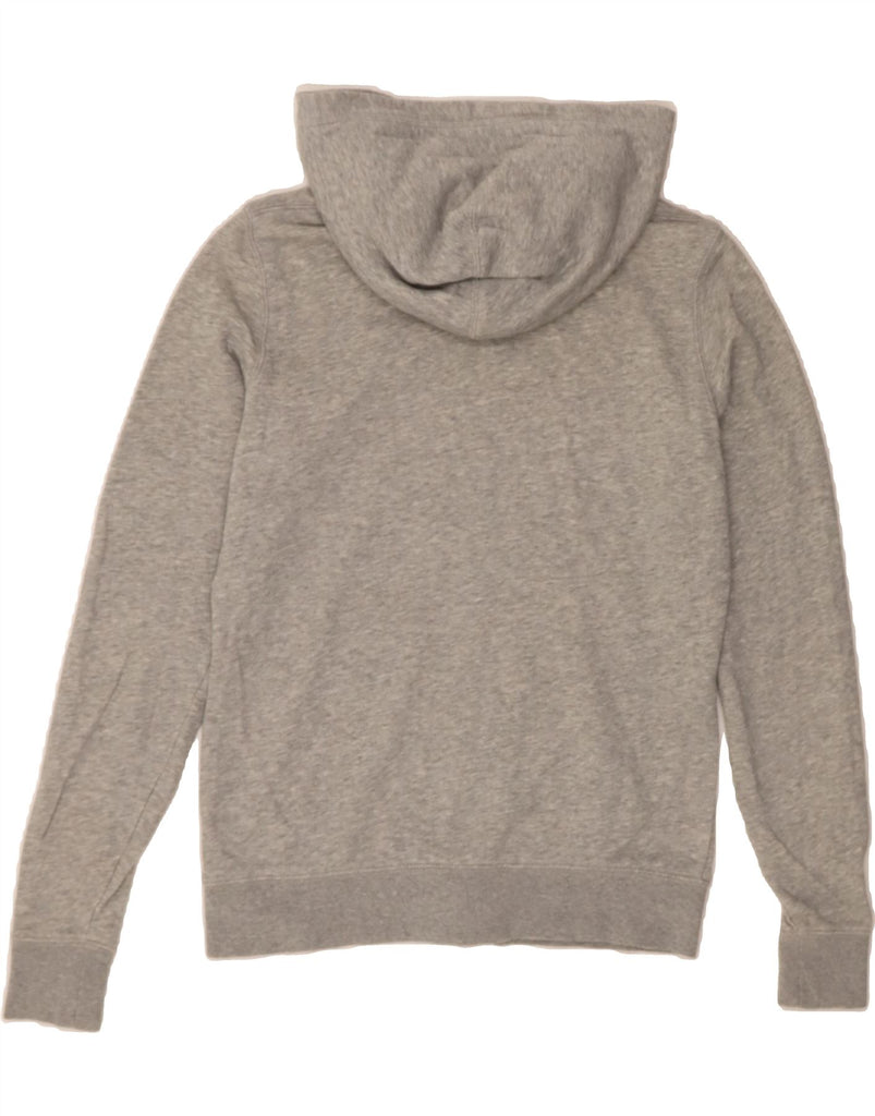 NIKE Womens Zip Hoodie Sweater UK 14 Medium Grey Vintage Nike and Second-Hand Nike from Messina Hembry 